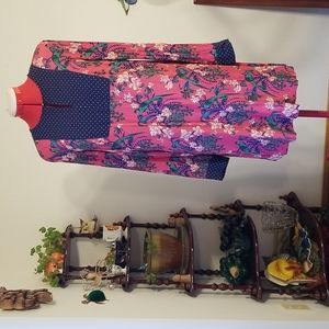 Anthropologie Maeve Bird Dress